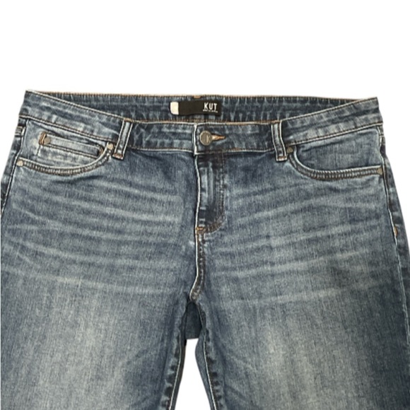 KUT KUT FROM kloth Catherine Boyfriend Denim Jeans Size 16 - Picture 2 of 5